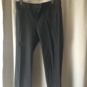 Banana Republic Black Ankle-length Sloan Pant